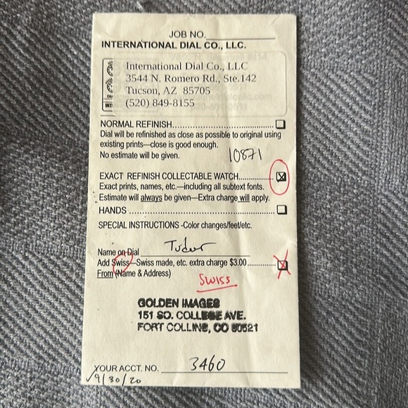 Men's Tudor Just-Date (Plain-Jane) Oyster with white gold. - Picture 16 of 16